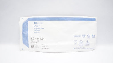 Covidien 86545 Shiley Tracheal Tube Cuffless 4.5mm I.D. x 6.7mm O.D. (x)